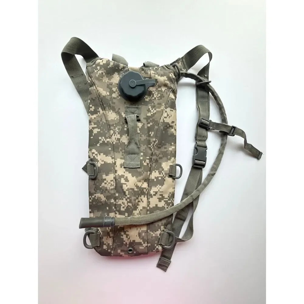 ACU Digital Camo Hydration Pack — Complete with 3L Bladder, Military Style